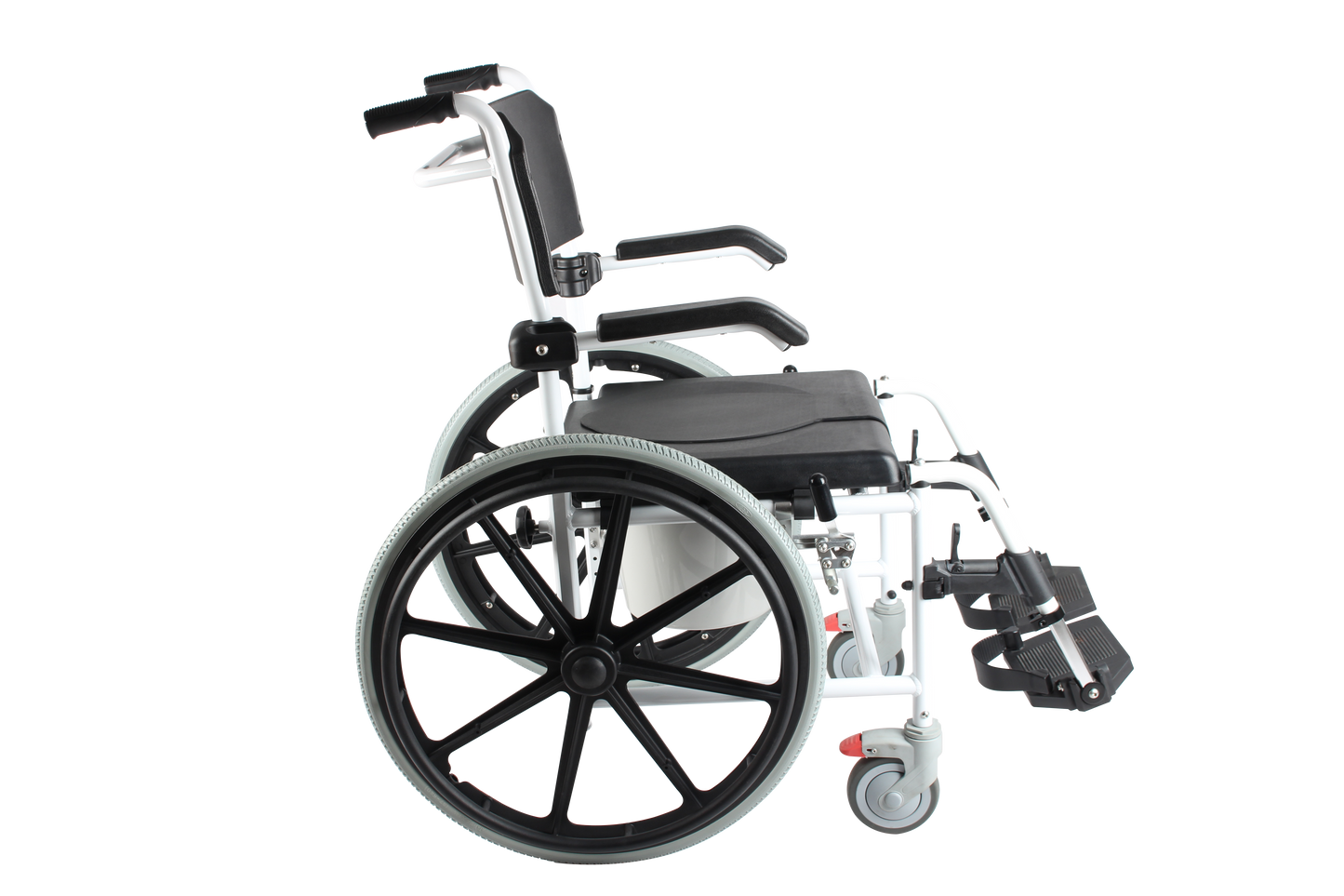 《悅康品家》居家三合一輪椅 24吋輪(輪椅+洗澡椅+便盆椅)