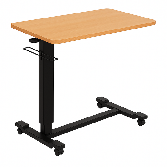 氣壓式升降桌|歐洲山毛櫸 實木 EUB