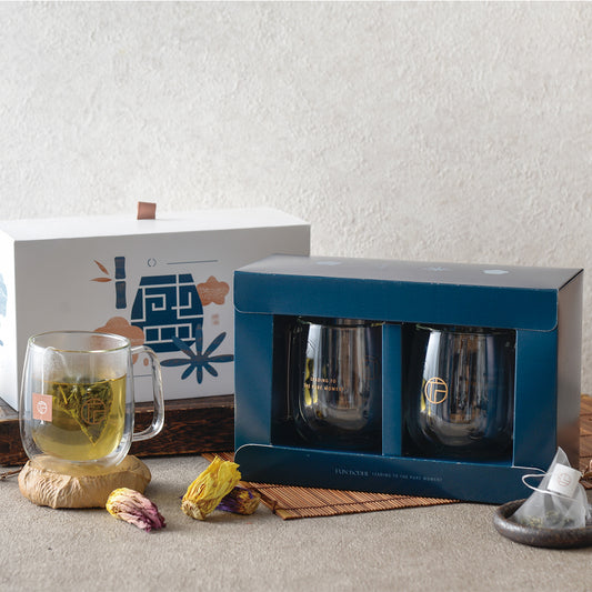 盛系列|雙層玻璃杯對杯 精裝禮盒