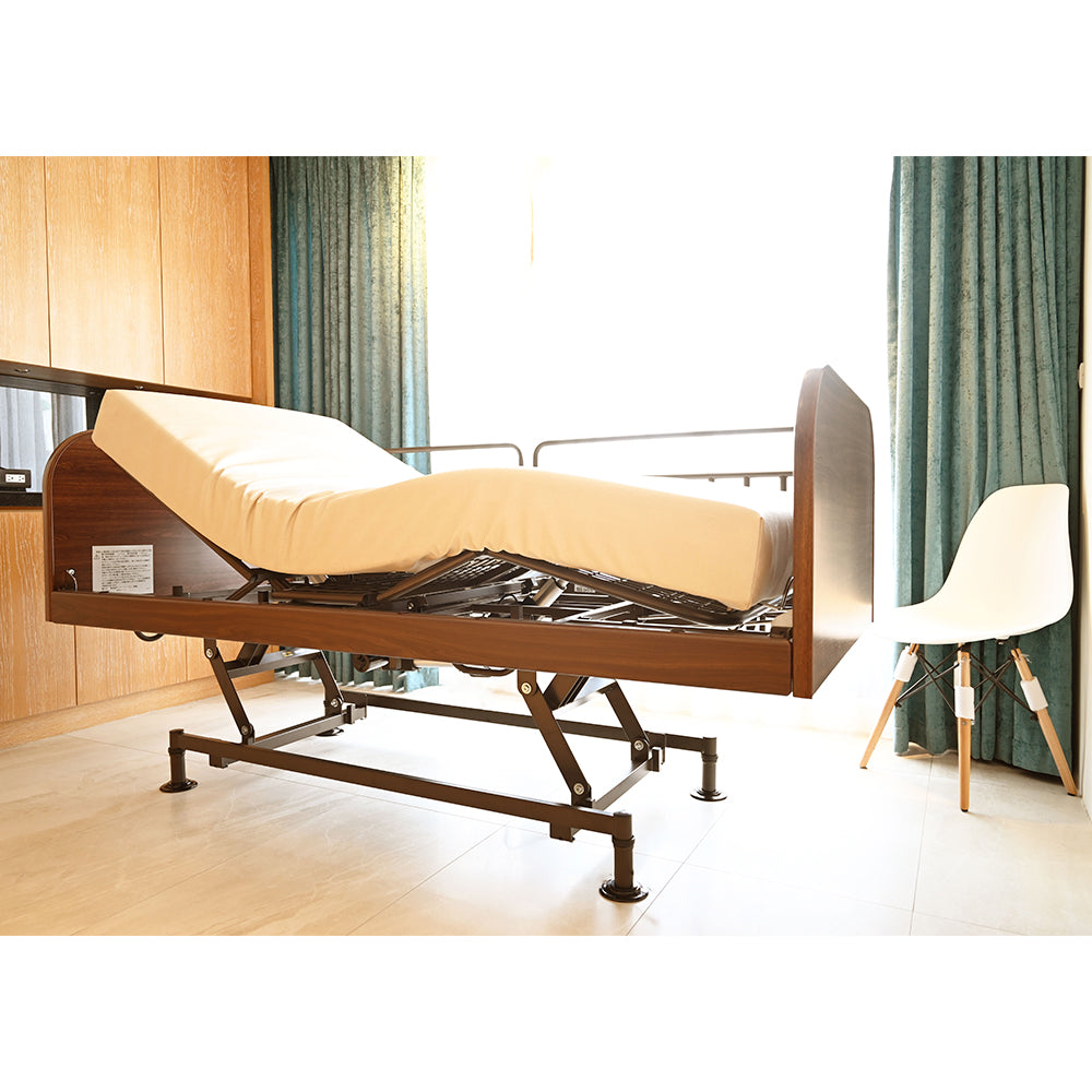 萬鶴松風.TG-9254 三馬達居家照護電動床 胡桃色