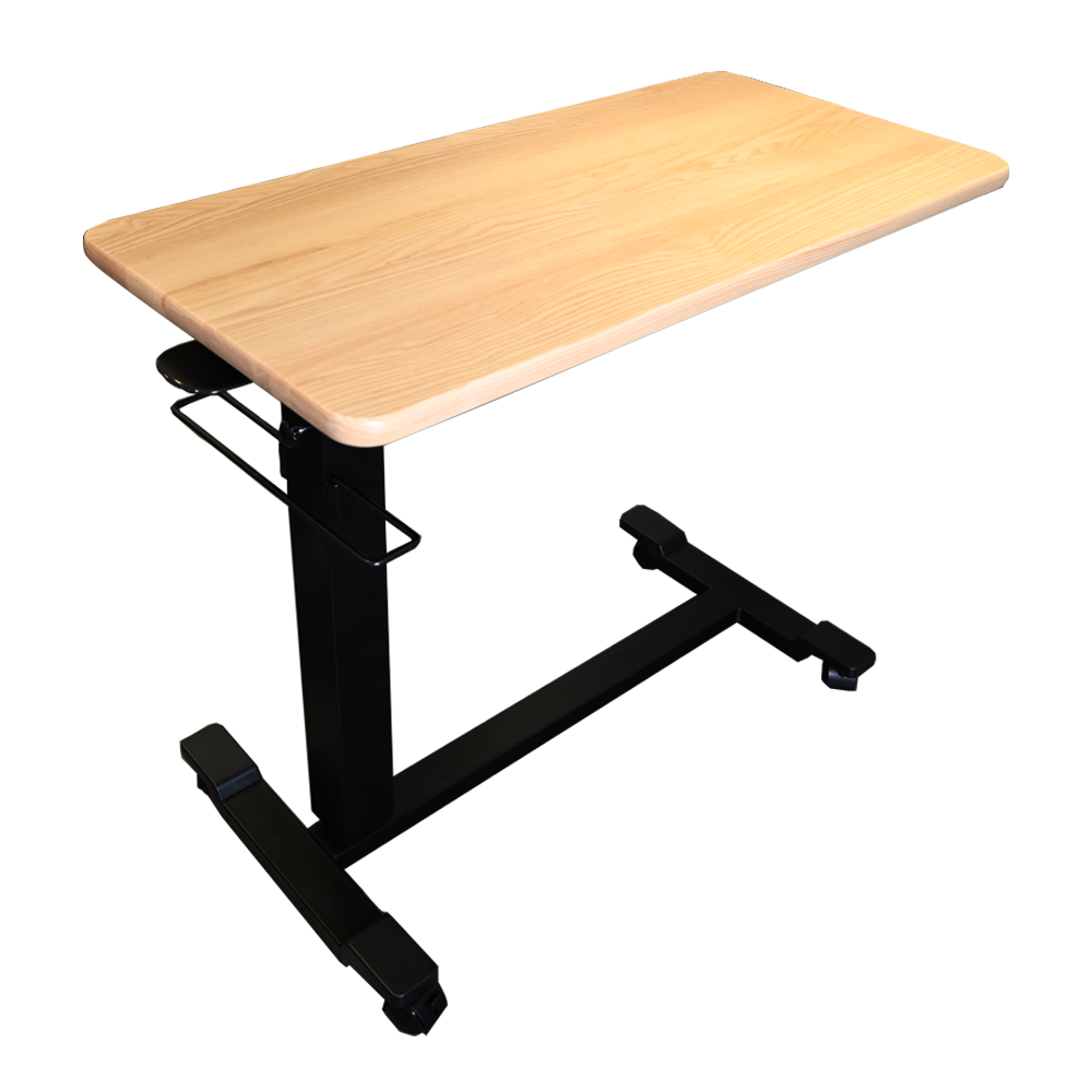氣壓式升降桌|北美梣木 實木 AWA