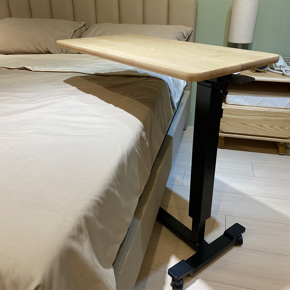 氣壓式升降桌|北美梣木 實木 AWA