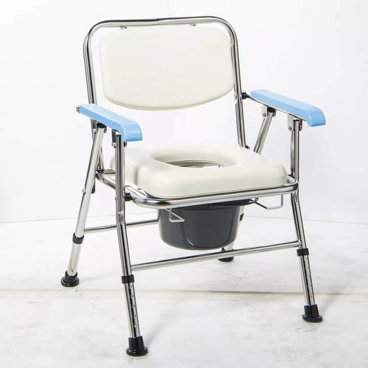 《 均佳 》JCS-303 日式不銹鋼收合便器椅
