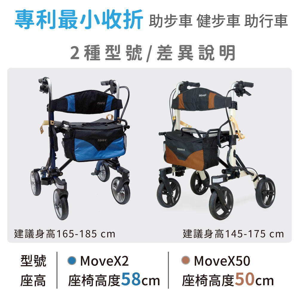 《悅康品家》MoveX 2 健步車 助行車