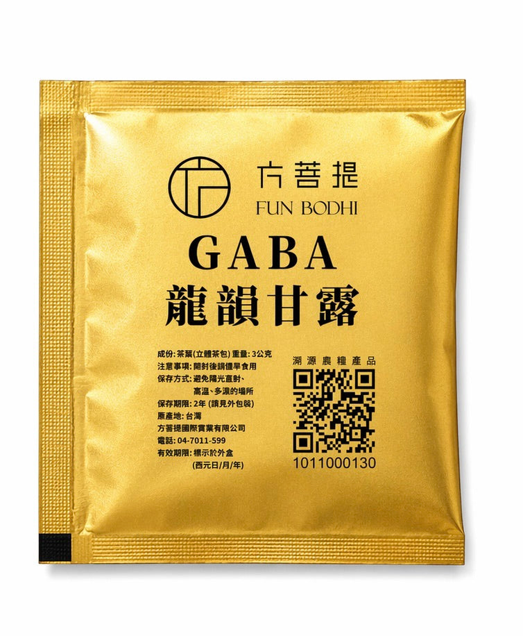 預購中 GABA 龍韻甘露 3克 茶包 金萱茶葉基底 (低含量咖啡因) 機能茶飲
